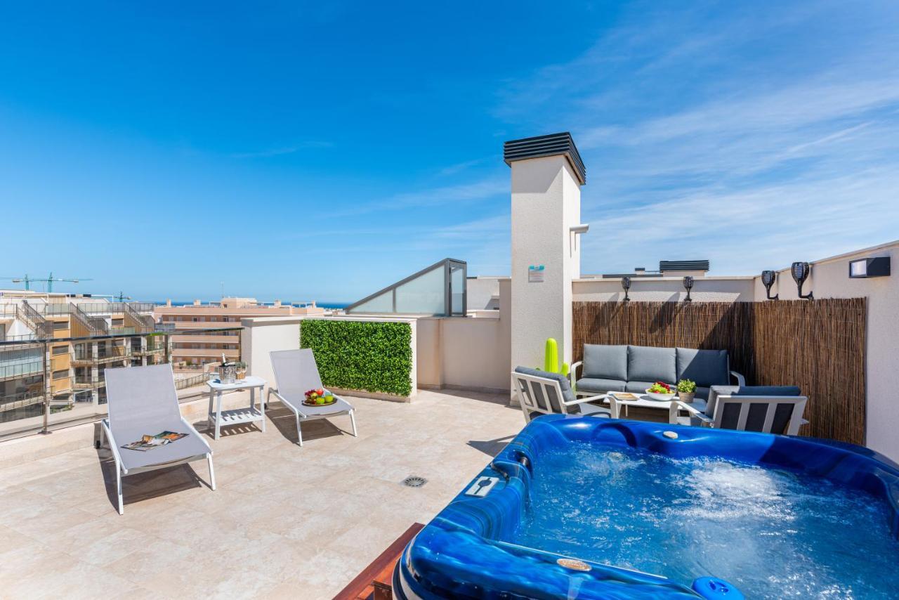 La Zenia Cocoon - Luxury Penthouse With Jacuzzi, 2 Pools, Indoor Heated Pool, Sauna, Gym, Playstation Apartment Dehesa de Campoamor  Exterior photo